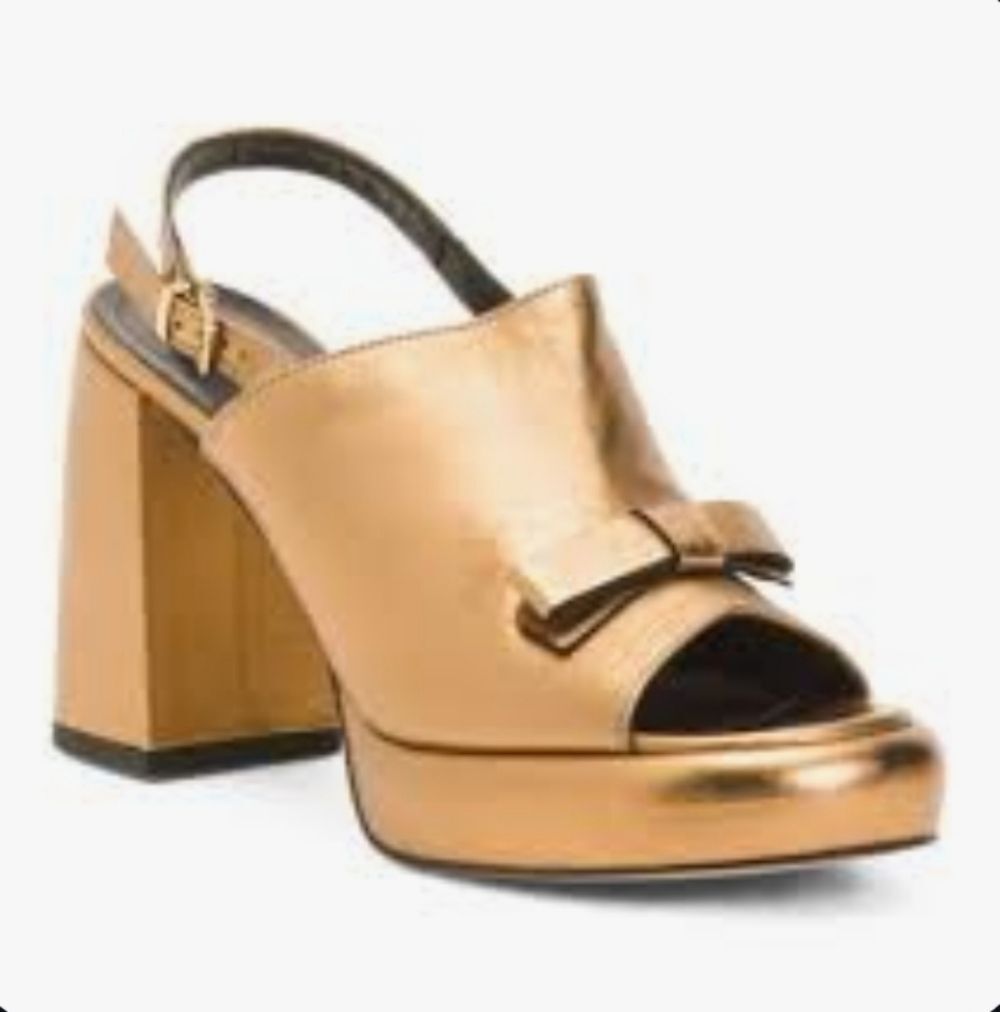 BRAND NEW BEAUTIISOLES MARLA PLATFORM LEATHER SANDALS